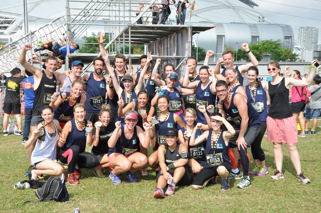 Proud finishers of the 2016 Urbanathlon.