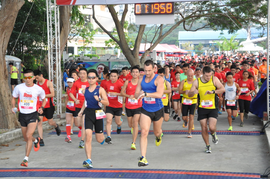 The 10km Race at last year's Ground Zero Run.