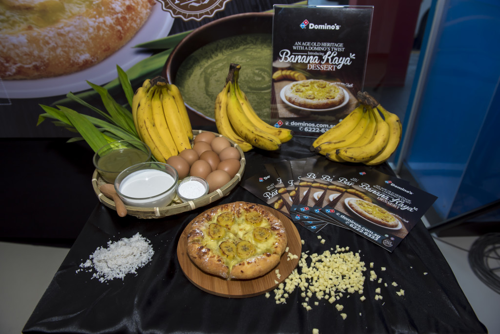 Banana Kaya Dessert, by Domino's.  Photo Credit: The Influencer Network.