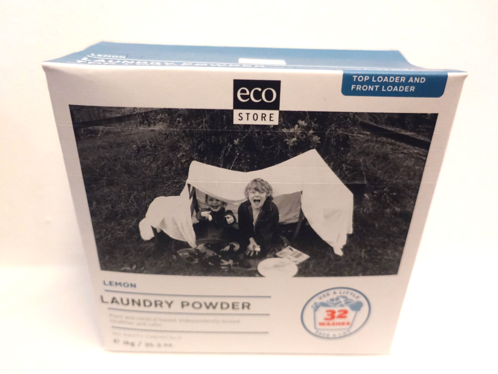 The packaging for EcoStore products is friendly to the environment.