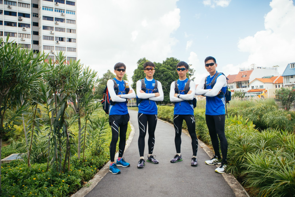 Come May, these 4 NUS Medical students will be running 250km at the Sahara Desert Race. [Photo courtesy of Mental Muscle]