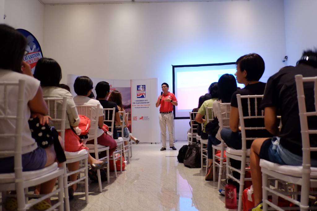 Mr Colin Chan, Chief Marketing Officer addressing participants. Credit: GEWR.