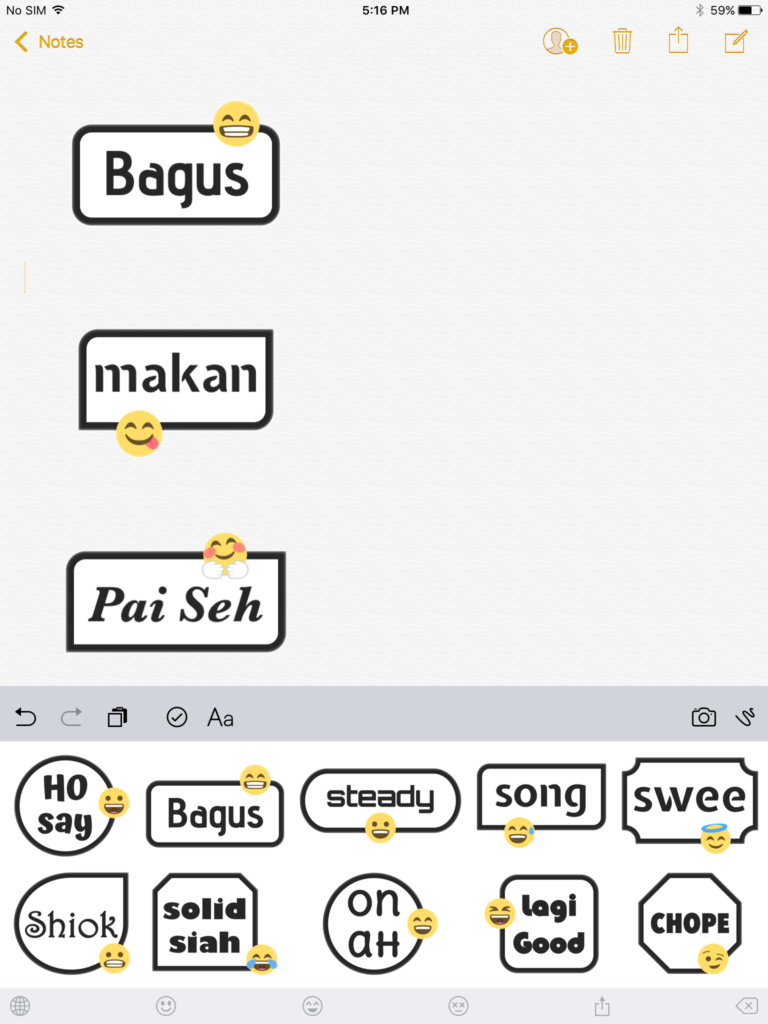 I had the chance to test out SINmoji.
