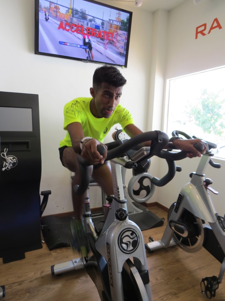 It is a once in a lifetime opportunity for Raviin. [Photo courtesy of ASICS].