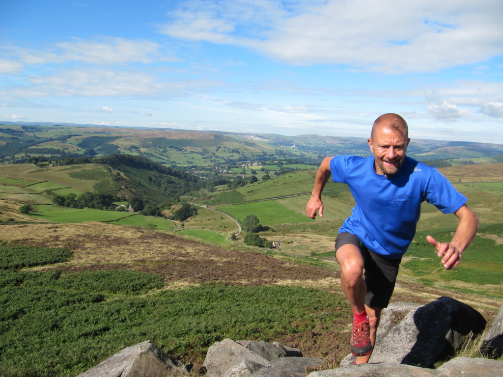 Strength training by doing hill reps is a great way to improve as a runner. (Photo by fellrunningguide.co.uk)