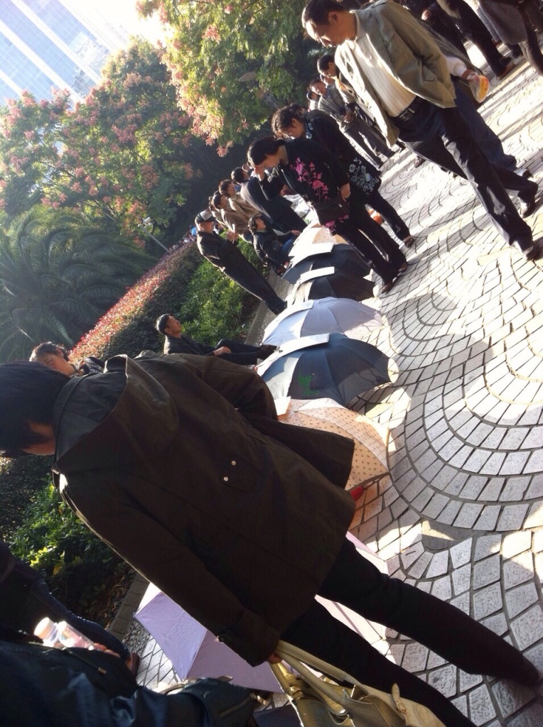 Matchmaking in action at People's Park.