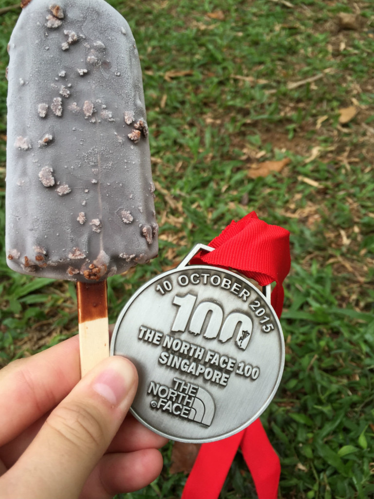 My 50km Finisher Ice Cream.