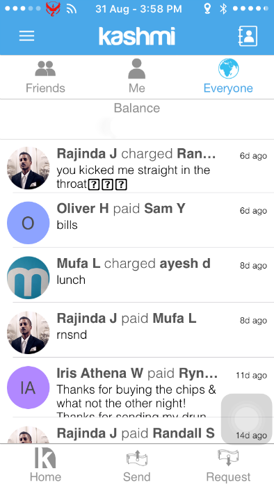 We were not fans of Kashmi's Facebook like news feeds.