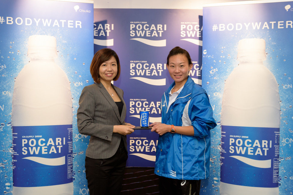 Neo (left) would like to thank all of her supporters for being behind her throughout her Olympics journey. [Photo by Pocari Sweat]