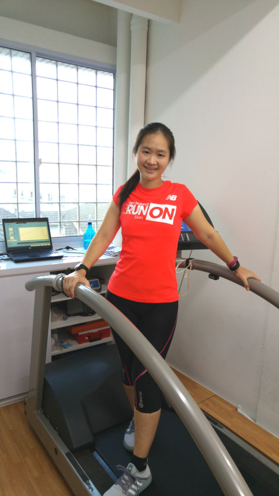 Coming into the Journey Fitness lab for my testing sessions.