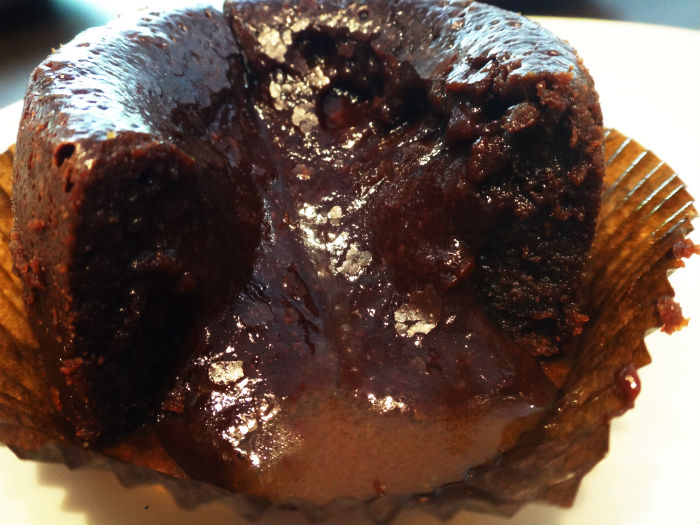 Salted Caramel Chocolate Lava Cake.