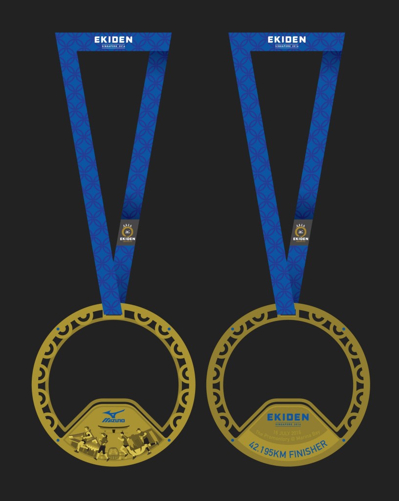The medals are a first in the local running scene.