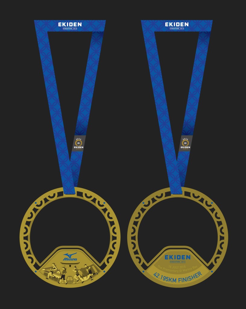 The medals are a first in the local running scene.