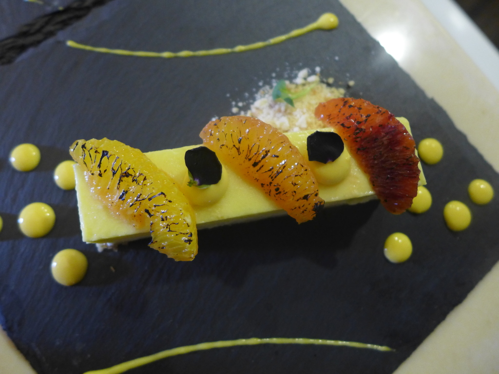 Citrus White Chocolate Mousse.