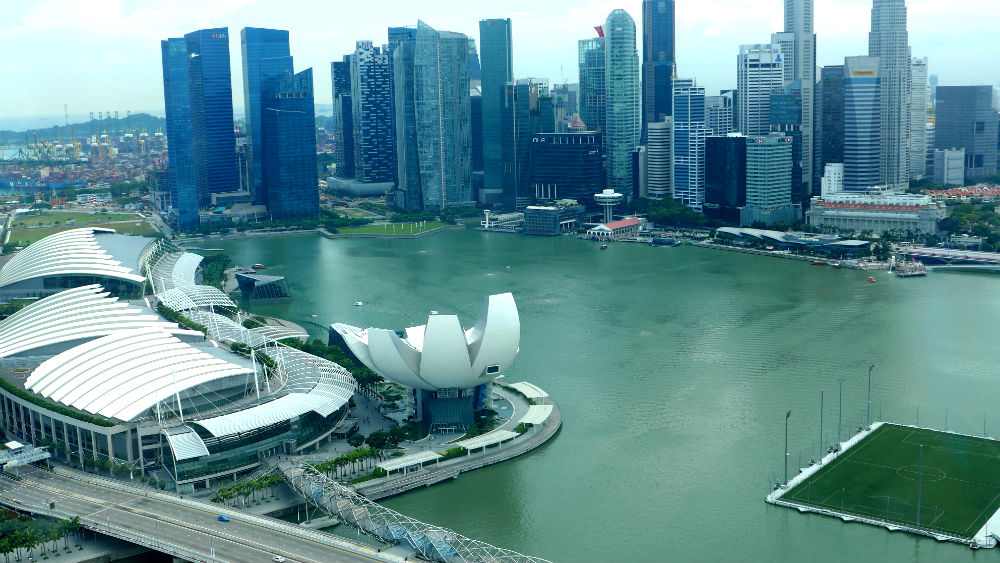 Today Singapore is a bustling metropolitan city.
