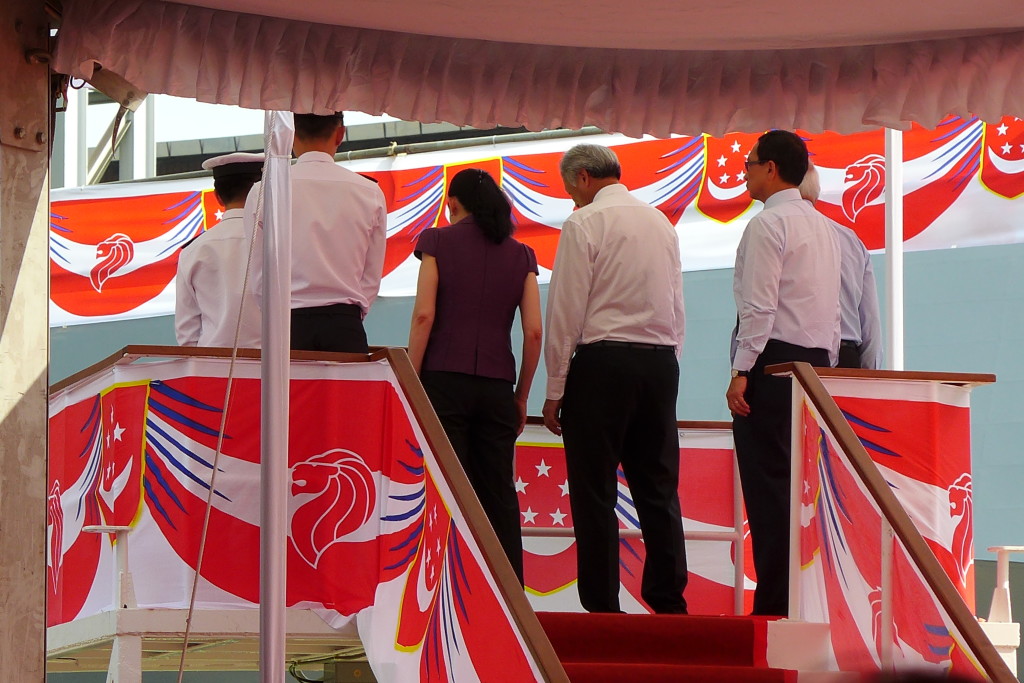 Launching ceremony is in full swing.