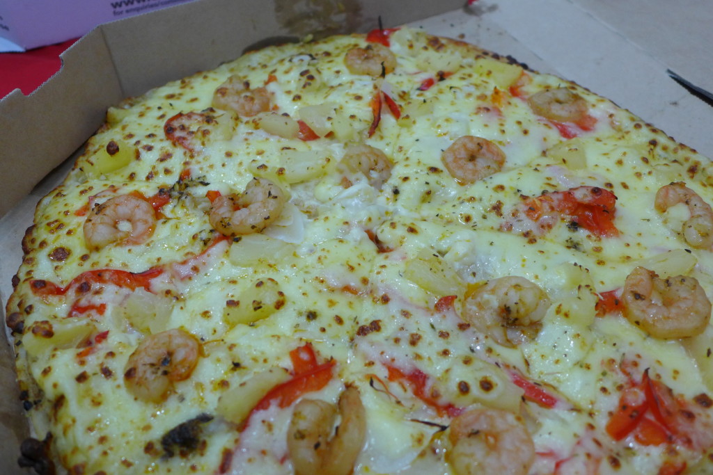 Pizza flavours range from standard varieties to novelty ones.