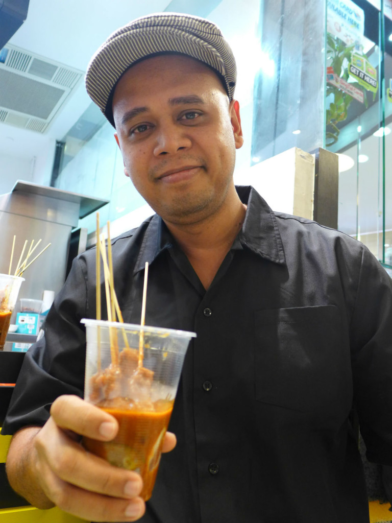 Mr Sha, owner & founder of Superpower Satay.