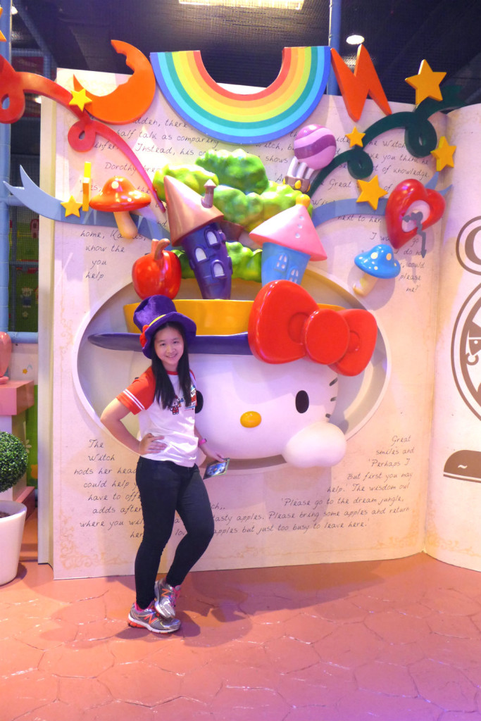 There are plenty of photo opportunities at Hello Kitty in Oz.