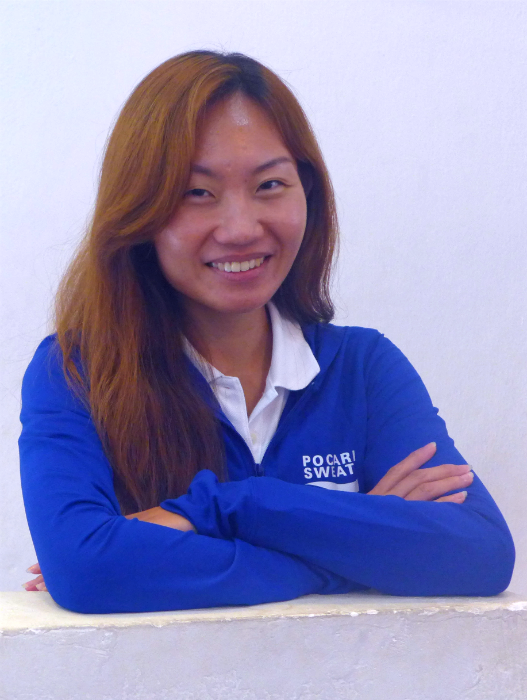 Pocari Sweat ambassador and Olympics marathoner, Neo Jie Shi.