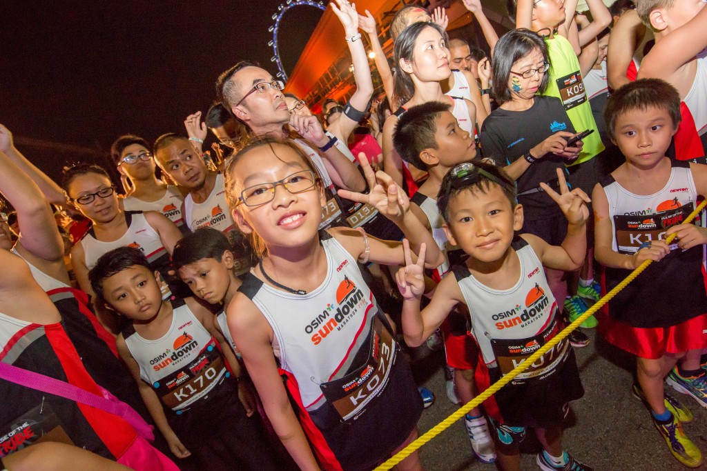 There was a new 5KM Fun Run this year. Photo Credit: OSIM Sundown Marathon 2015