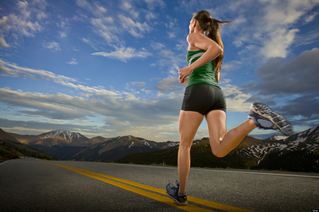 Running offers plenty of health benefits. (Credit: dreamstop.com)