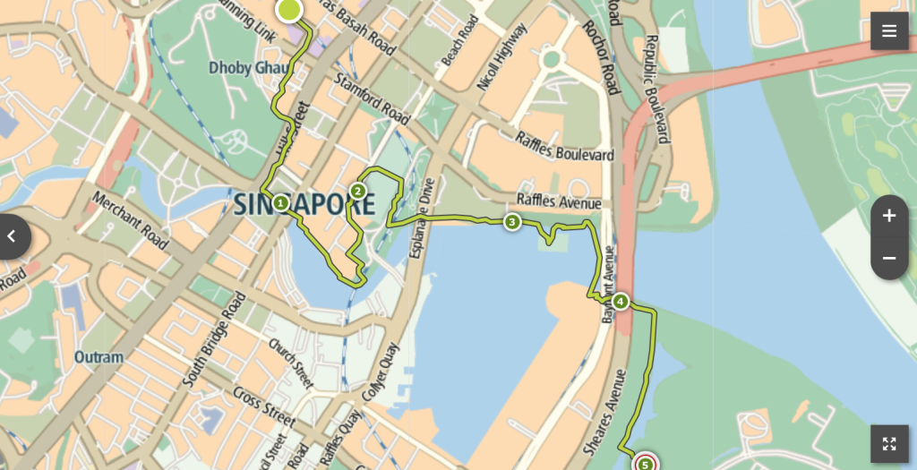 There were plenty of iconic and meaningful landmarks along the route.