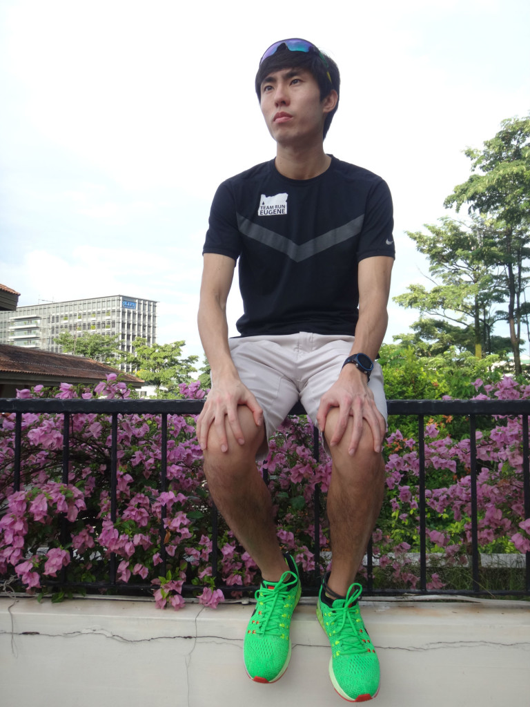 Soh still does most of his training outdoors.