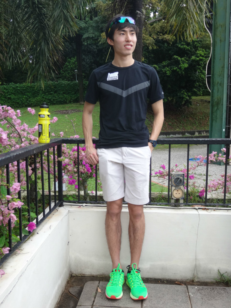 Soh's mother inspired him to start running.