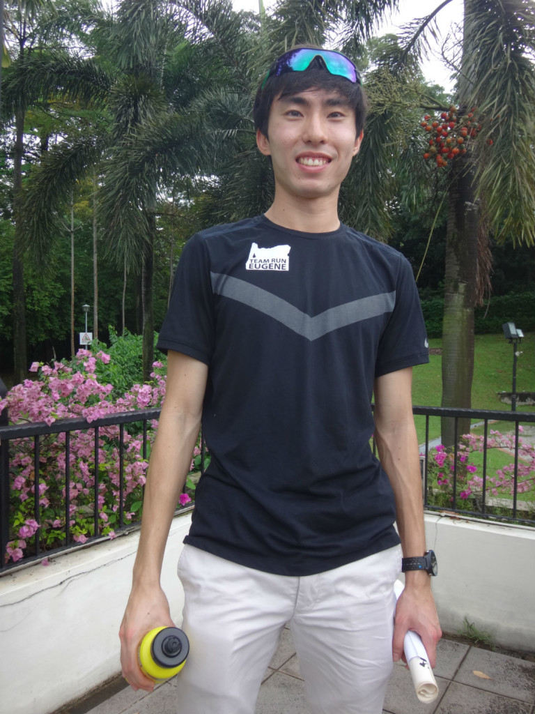 Sometimes Soh runs "very slow" - by his standards.