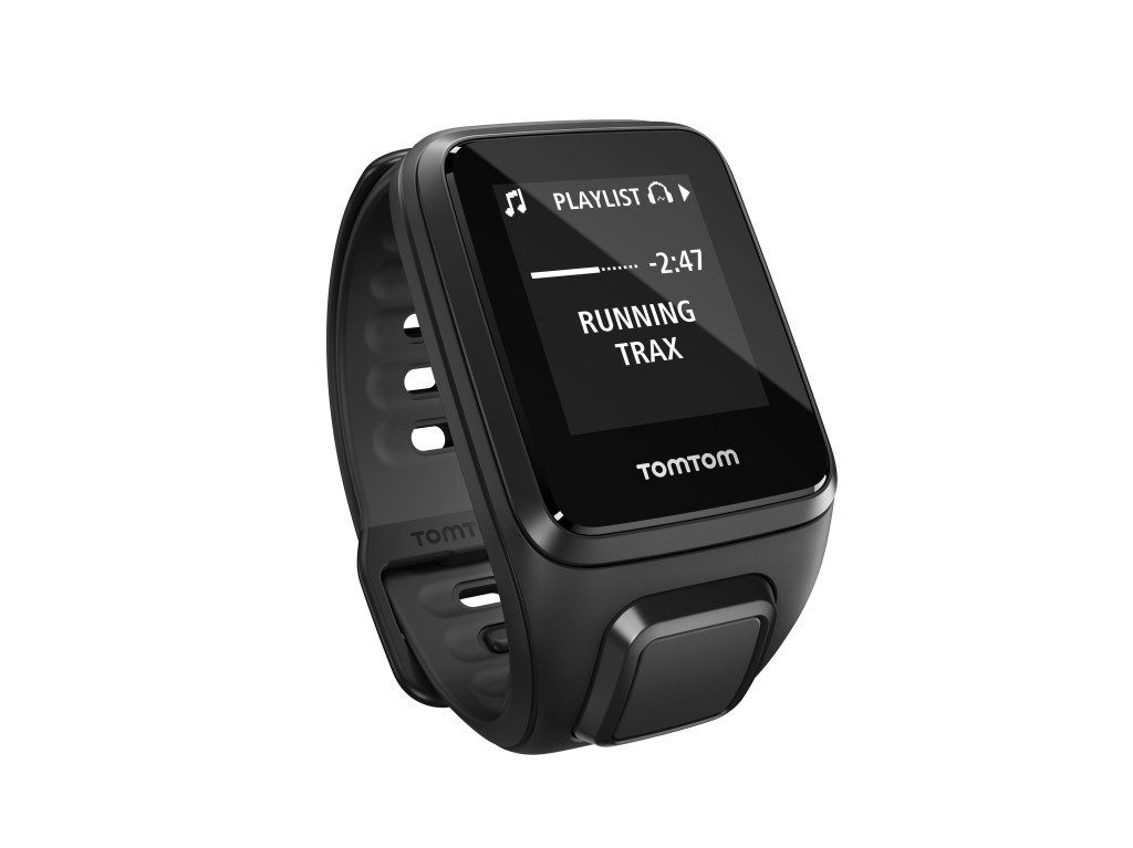 The TomTom Spark is a GPS watch with a built-in music player. (Photo by TomTom)