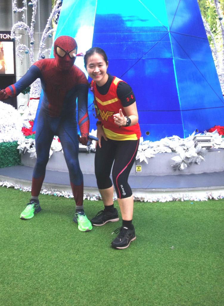 Me and Spidey.