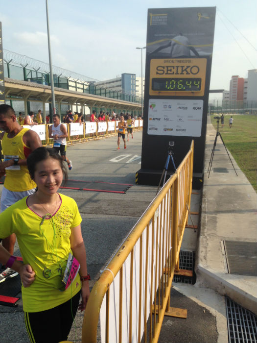 At the Yellow Ribbon Prison Run last year.