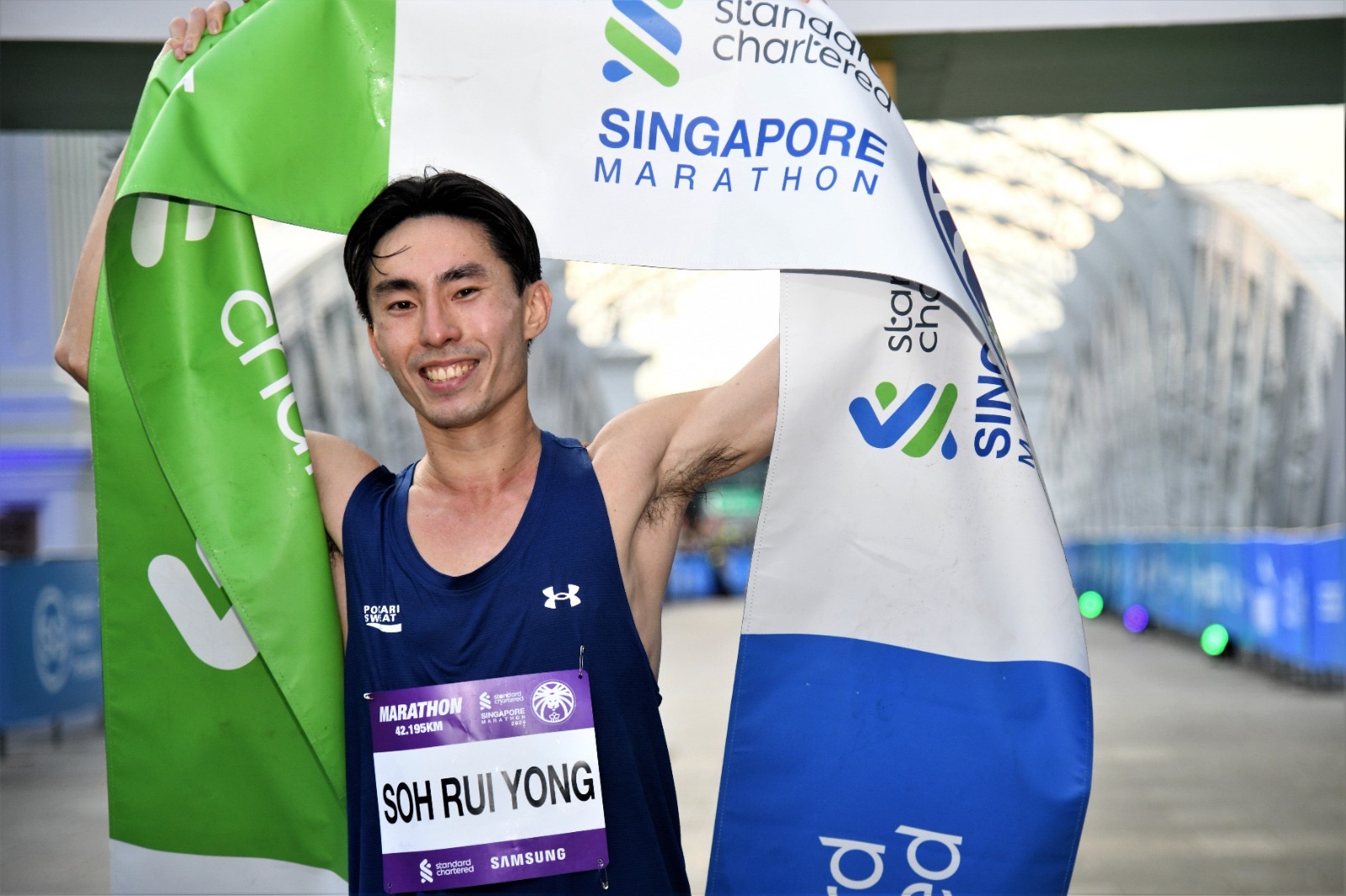 Why Soh Rui Yong's running both half and full at SCSM 2025