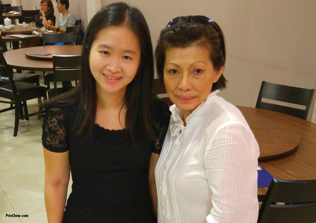 Aunty Rose Ho [right] is the founder of Goldleaf Restaurant.