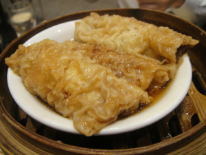 Steamed bean curd skin roll.