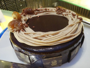 Chestnut cake