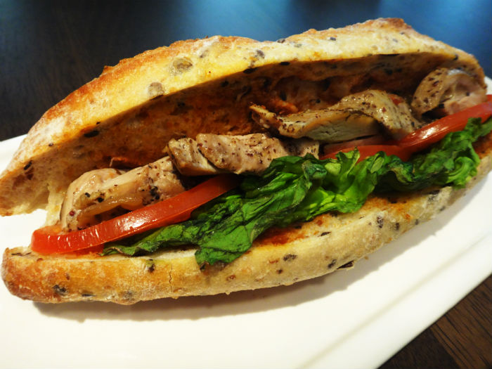 Roast Chicken Baguette.