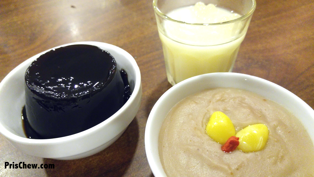 The deserts at Goldleaf Restaurant are healthy.