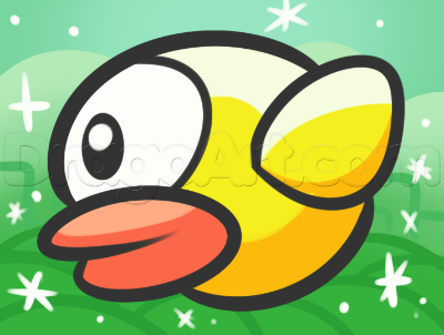 Flappy Bird, The Cute Silly Game.  😀😃😄😁😆😅😂🤣😍🐔🐧🐦🐤🐣🐥🦆🦅🦉❤️🧡💛💚💙💜🖤🤍🤎 in 2023