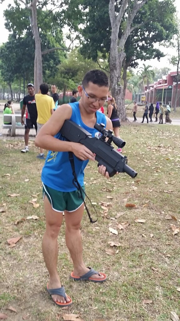 "Does this gun work?"