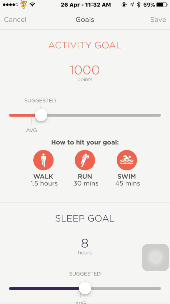 The Swarovski Shine tracker tells you what exercise you need to meet your goals.