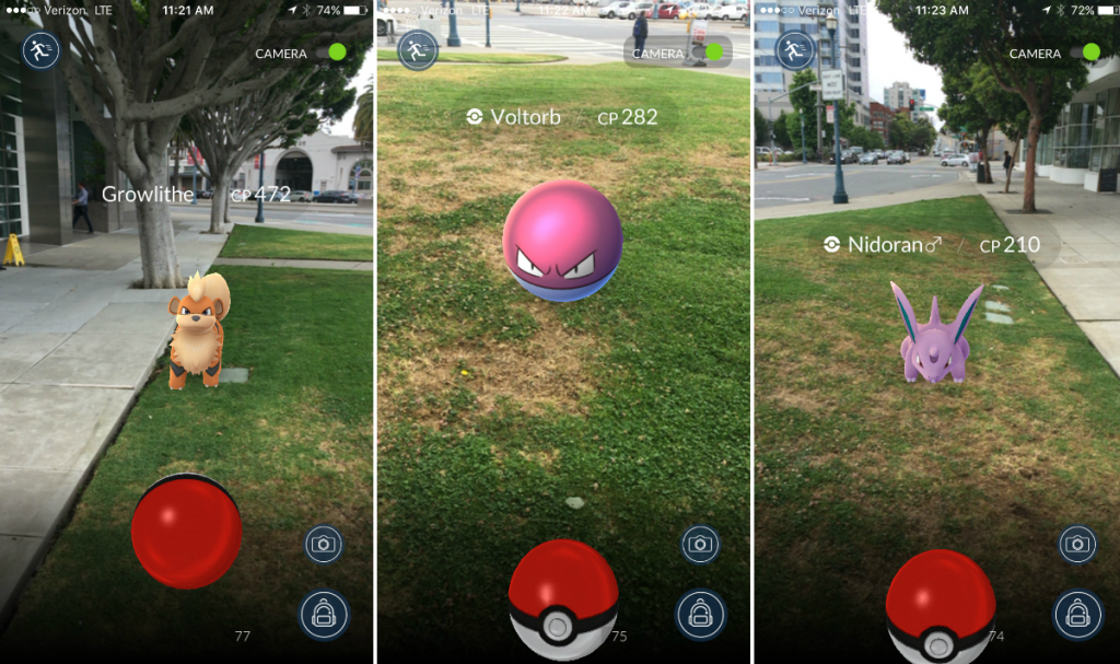 Pokemon Go is taking the world by storm. [Photo from www.theverge.com]