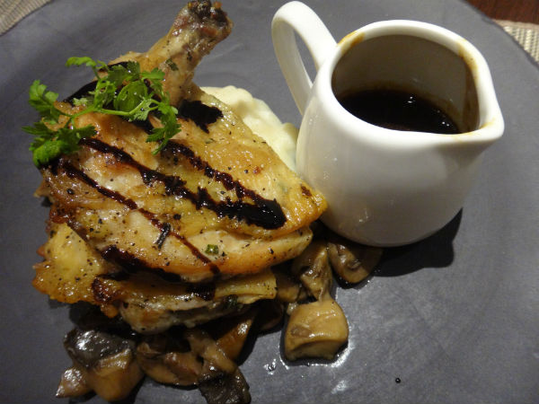 Roasted Spring Chicken.