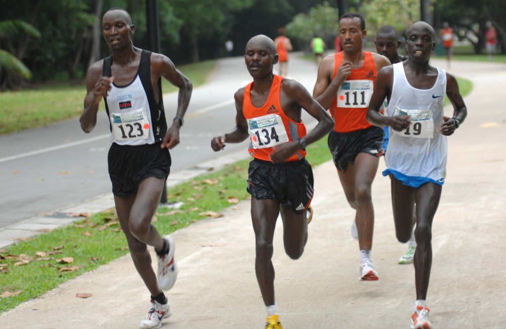 Mr Foo hopes to rub shoulders with the top Kenyan runners. [Photo by www.marathontalk.com]