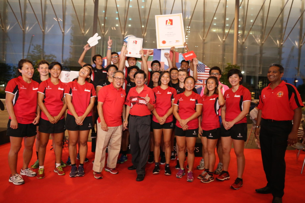 Singapore's rugby players are Guinness World Record holders. (Photo courtesy of Rugby Singapore)