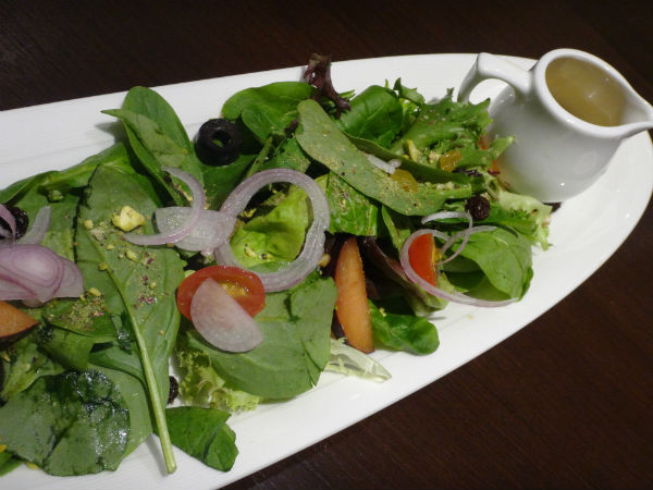 Baby Spinach Salad.