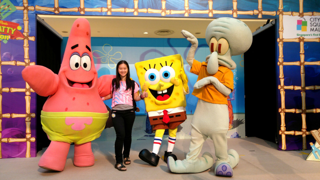 Get an exclusive photo with Spongebob and his buddies - after the show.