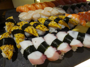 Japanese sushi.