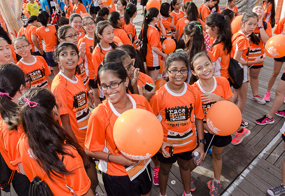 You can still take part in the Orange Ribbon Run. Photo by: Orange Ribbon Run.
